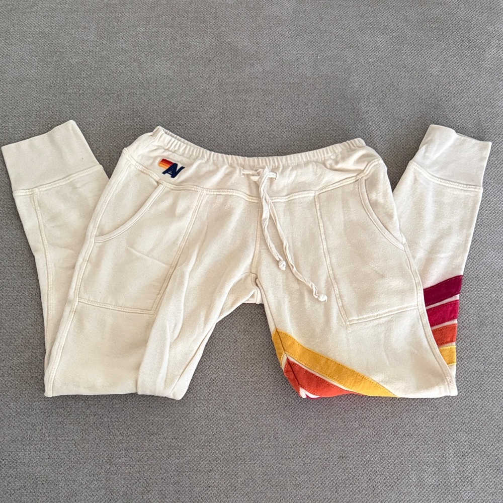 Aviator Nation 5 Stripe Sweatpants